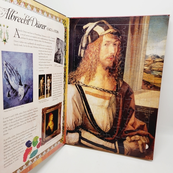 The Great Masters 4 96-Piece Jigsaw Puzzles Book by The Five Mile Press Pty Ltd. - Picture 3 of 9